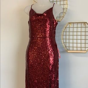 Burgundy Dress by B. Smart size 7/8